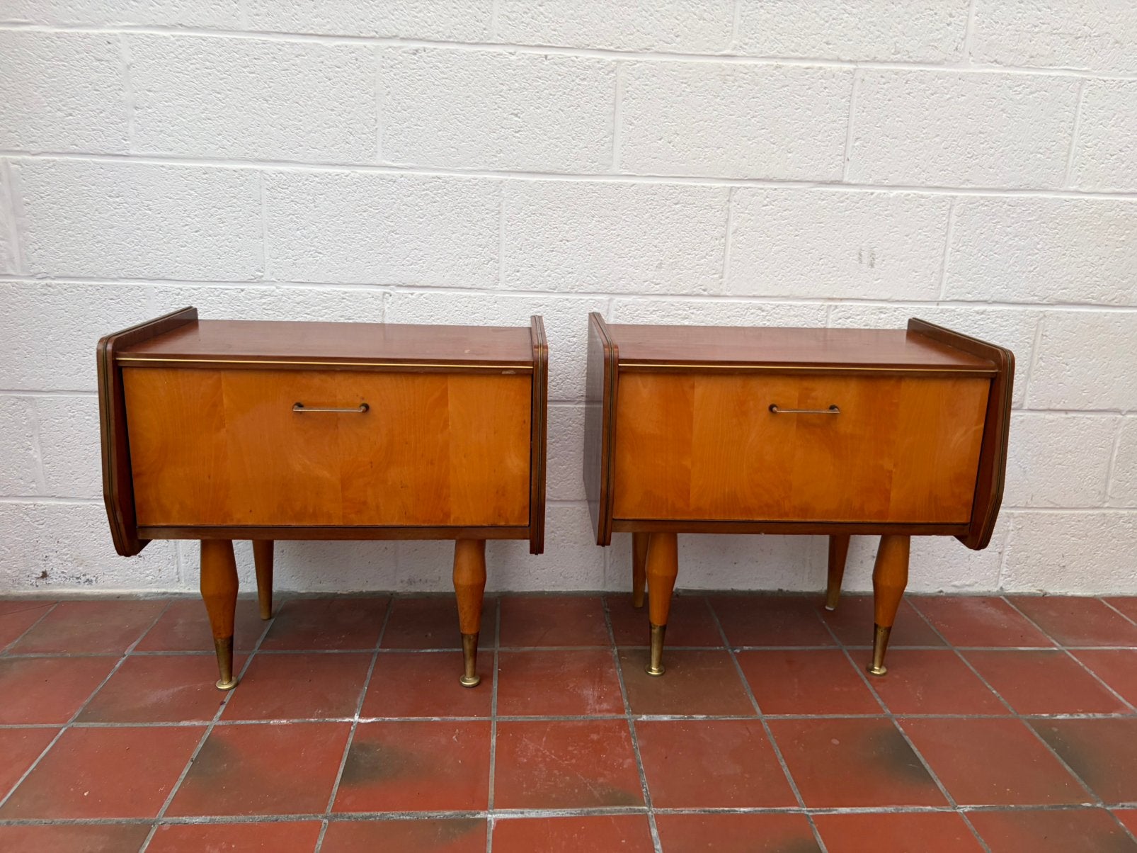 Tables de chevet vintage, Enlèvement, Utilisé