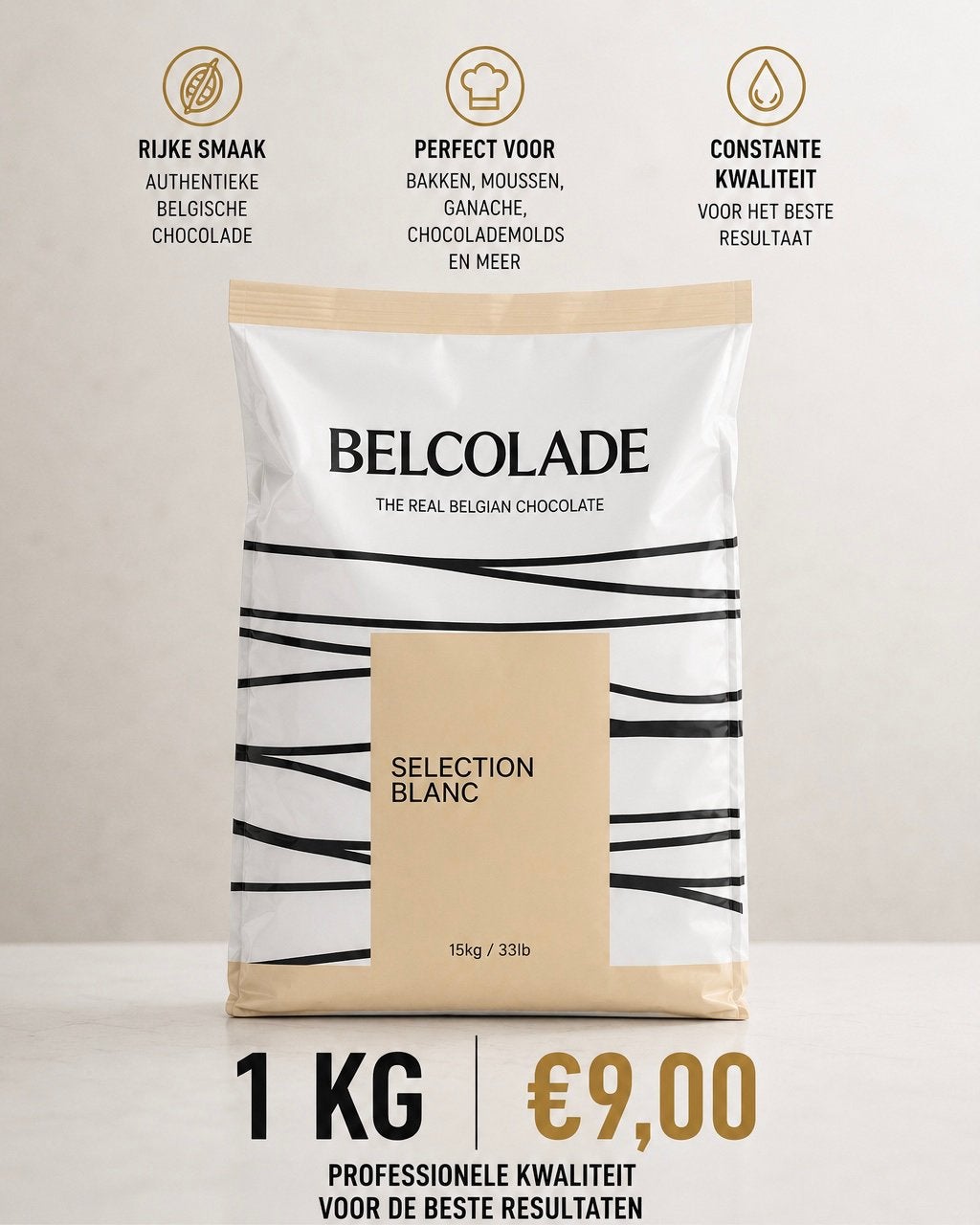 Witte Chocolade, Articles professionnels, Horeca | Food, Enlèvement