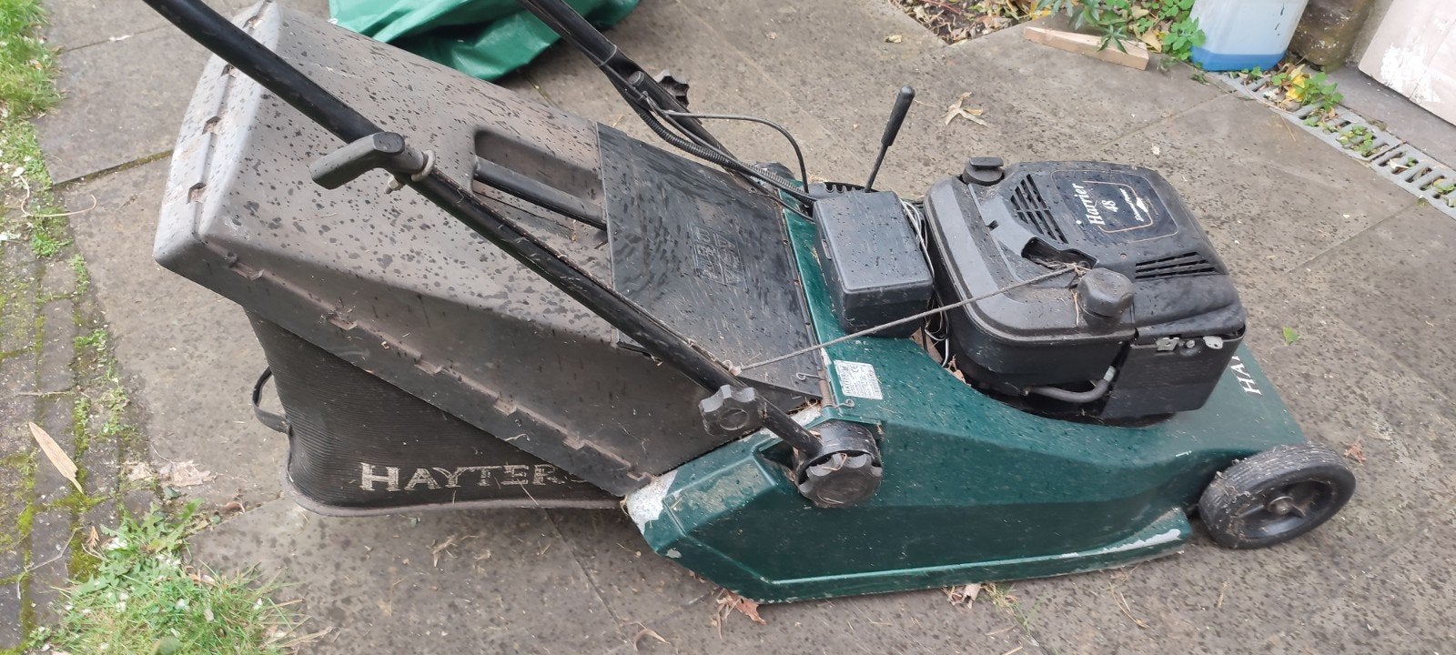 Hayter Harrier 48, Ophalen