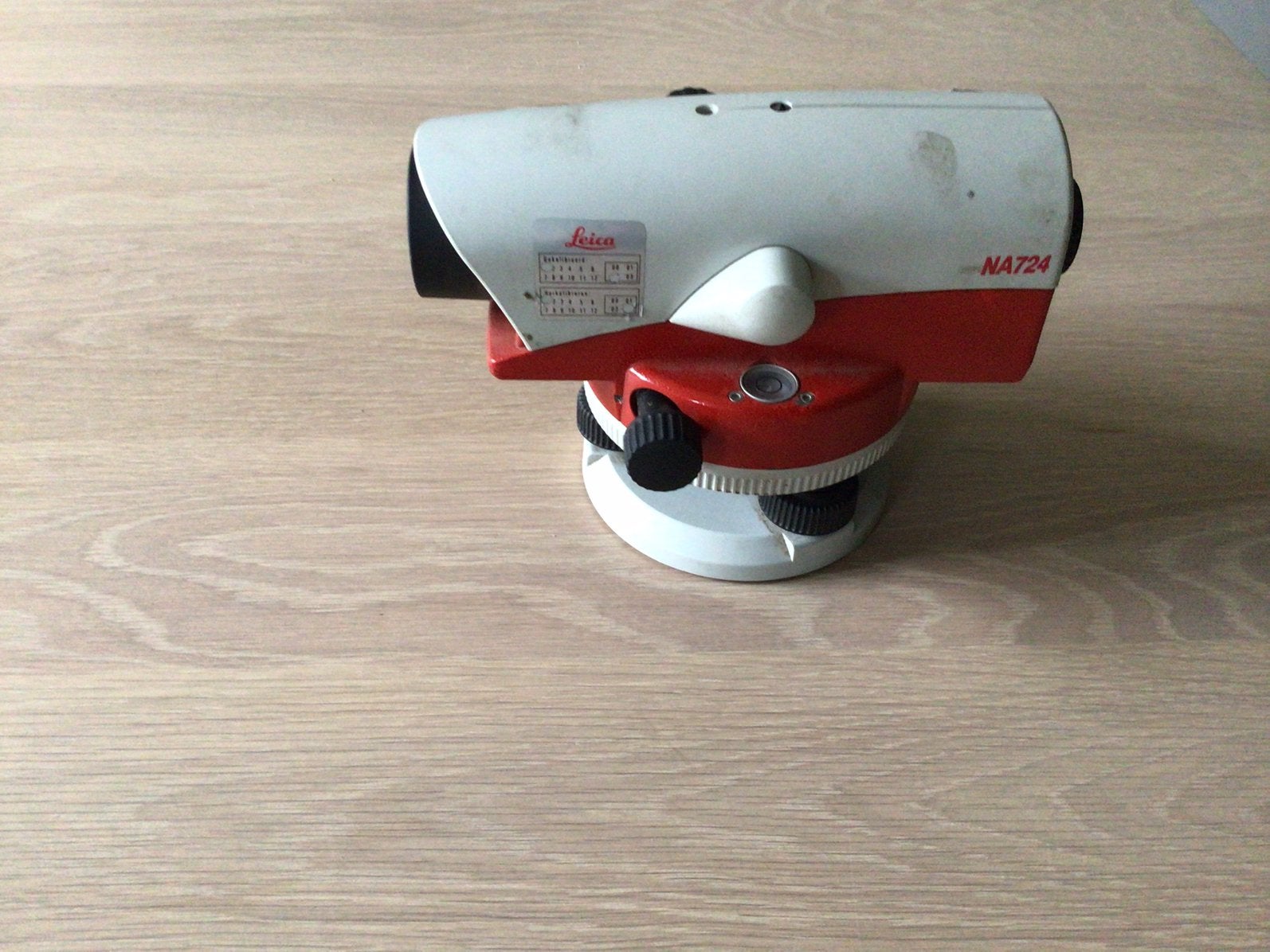 Waterpastoestel leica, Doe-het-zelf en Bouw, Meetapparatuur, Ophalen, Gebruikt, Afstand