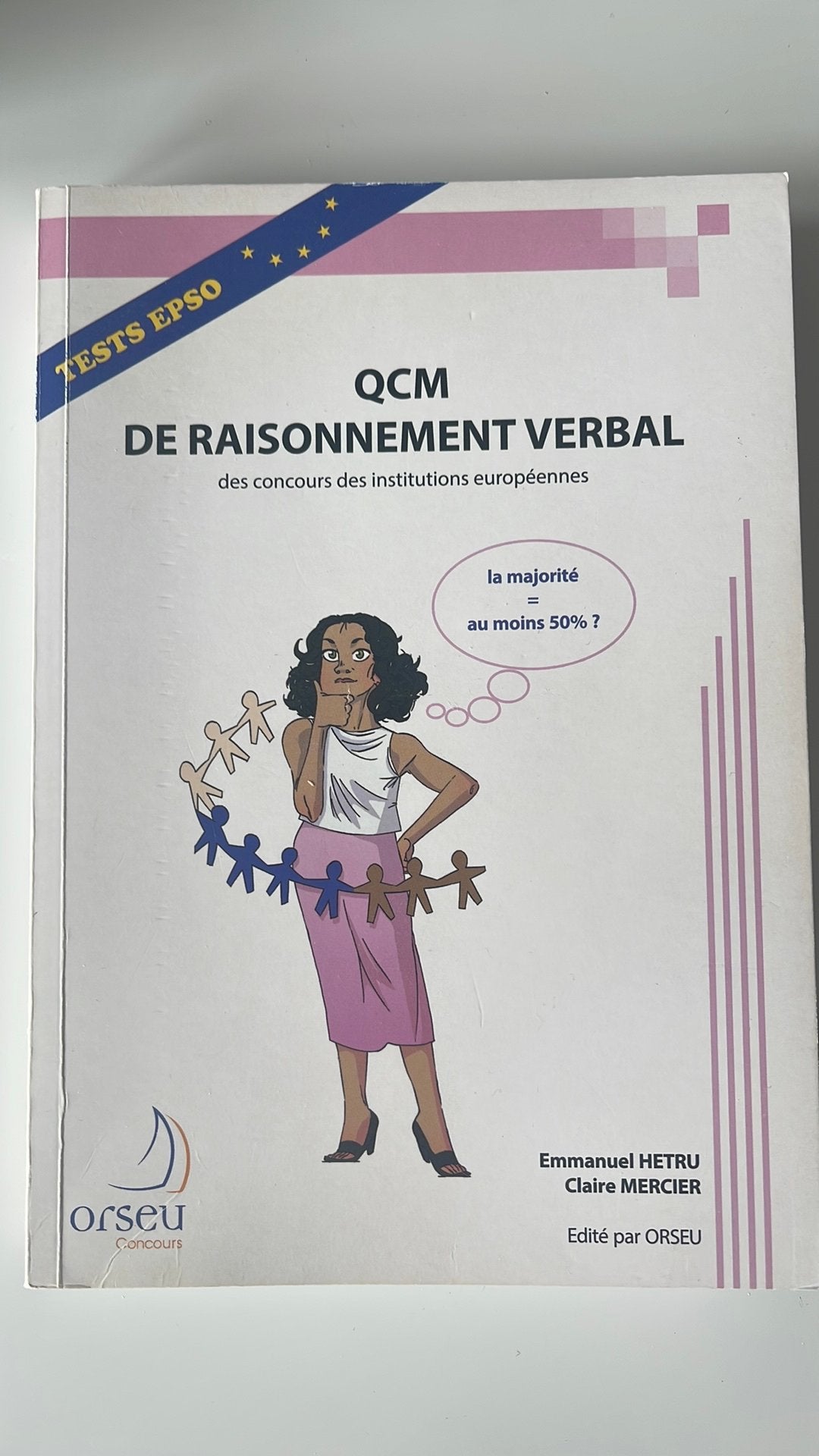 QCM de Raisonnement Verbal, Livres, Mode, Enlèvement, Neuf