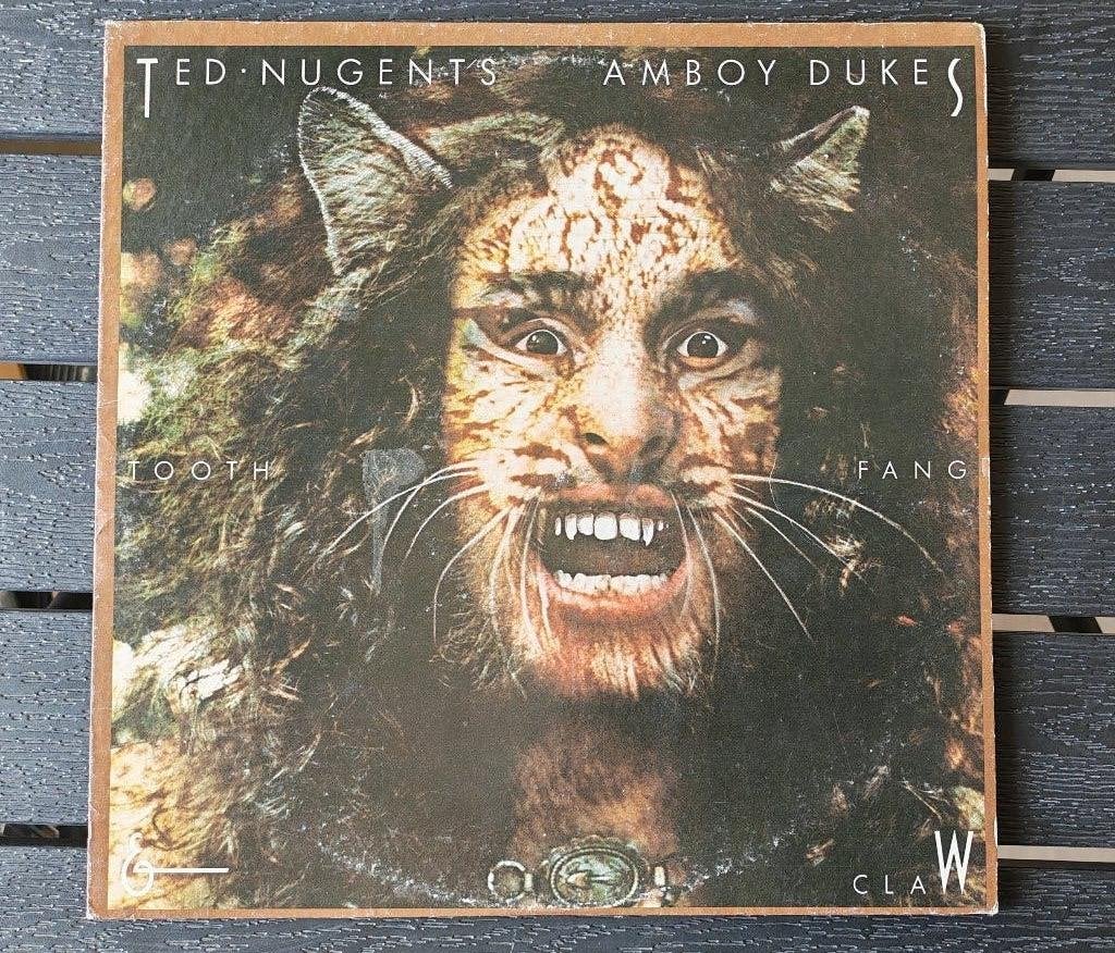 TED NUGENT'S AMBOY DUKES - Tooth, fang & claw (LP), Cd's en Dvd's, Ophalen of Verzenden, Zo goed als nieuw, 12 inch, LP
