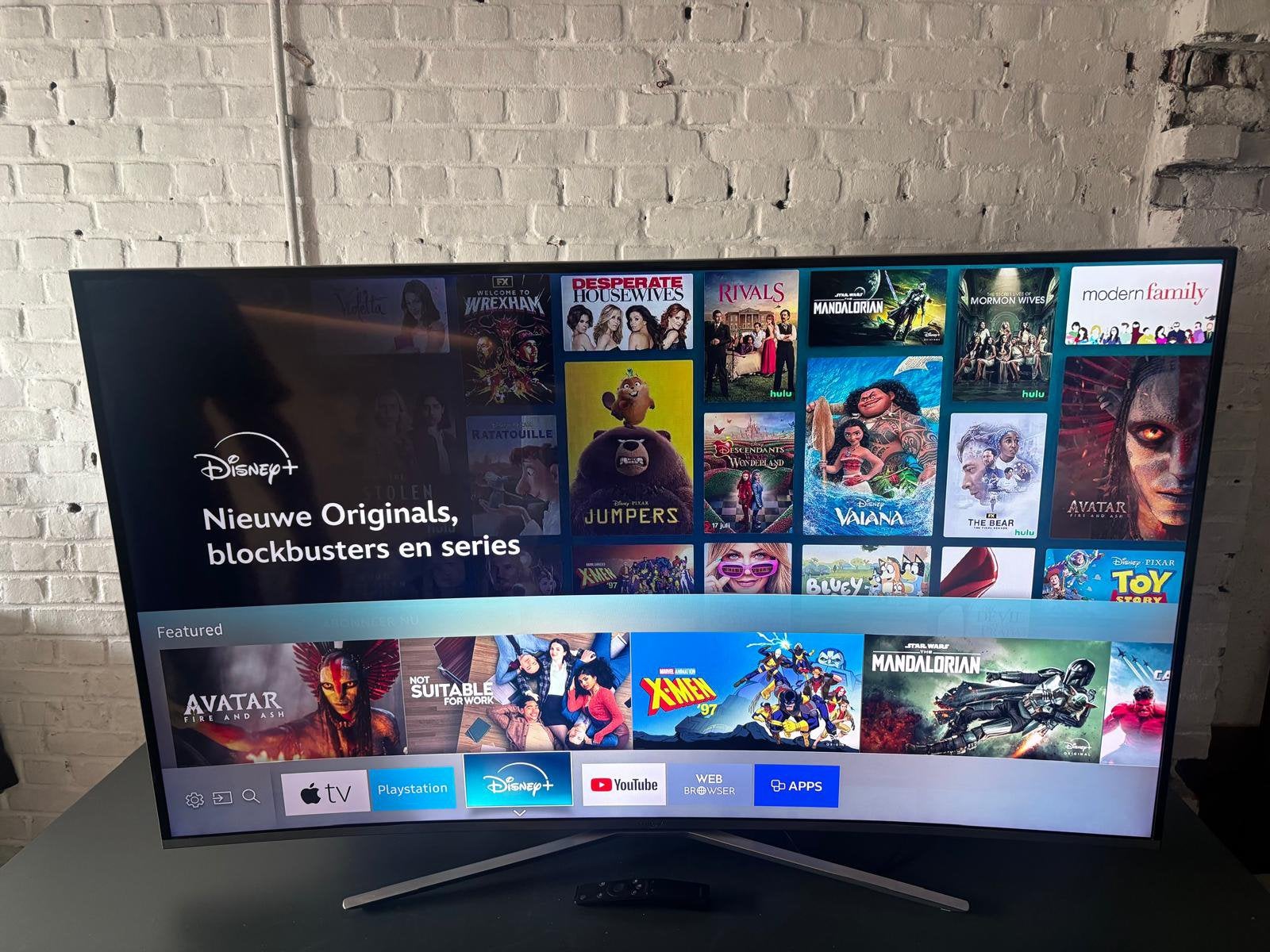 Samsung Smart 4K UHD 55 pouces à vendre, TV, Hi-fi & Vidéo, Télévisions, LED, 120 Hz, Comme neuf, Enlèvement