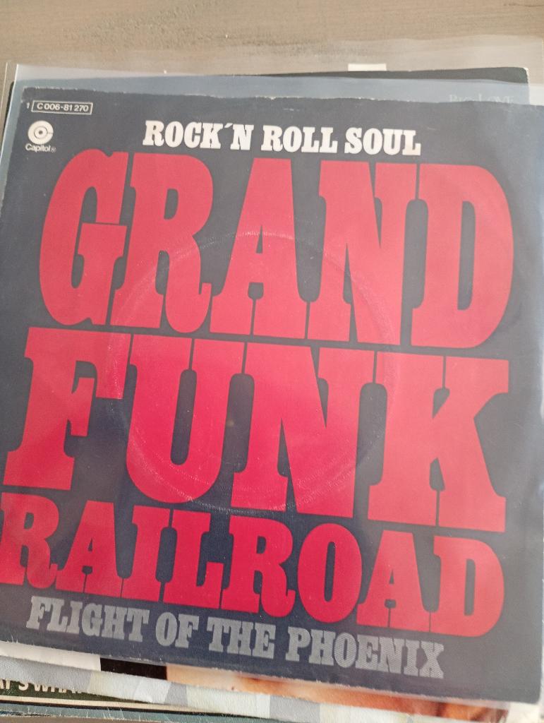 Grand Funk railroad - Rock 'n' roll soul, Gebruikt, 7 inch, Single, Ophalen of Verzenden