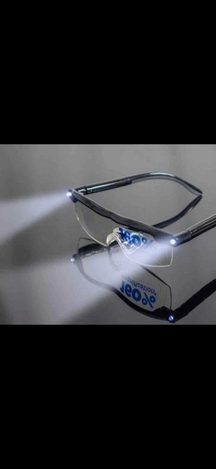 Lunettes loupe avec lumière rechargeables, Enlèvement, Loupe