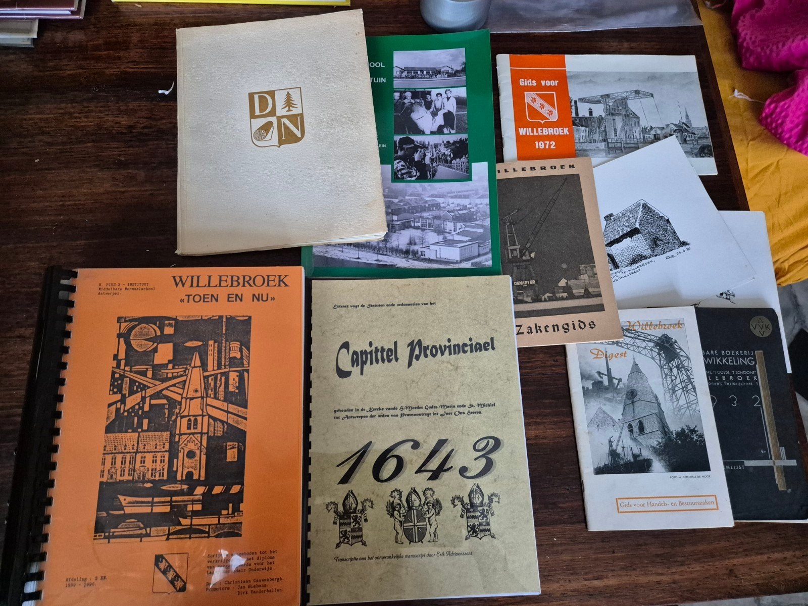 lot boeken ivm Willebroek heemkunde., Livres, Enlèvement ou Envoi