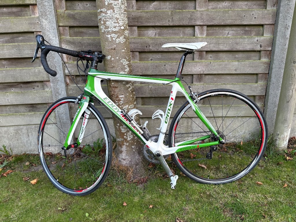 Koersfiets Eddy Merckx EMX1 carbon, Ophalen, Zo goed als nieuw