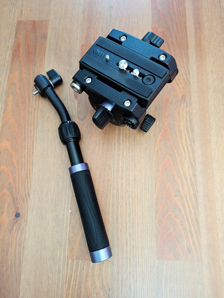 F60 vloeibare videokop voor statief / monopod - INNOREL, Ophalen, Zo goed als nieuw, Balhoofd