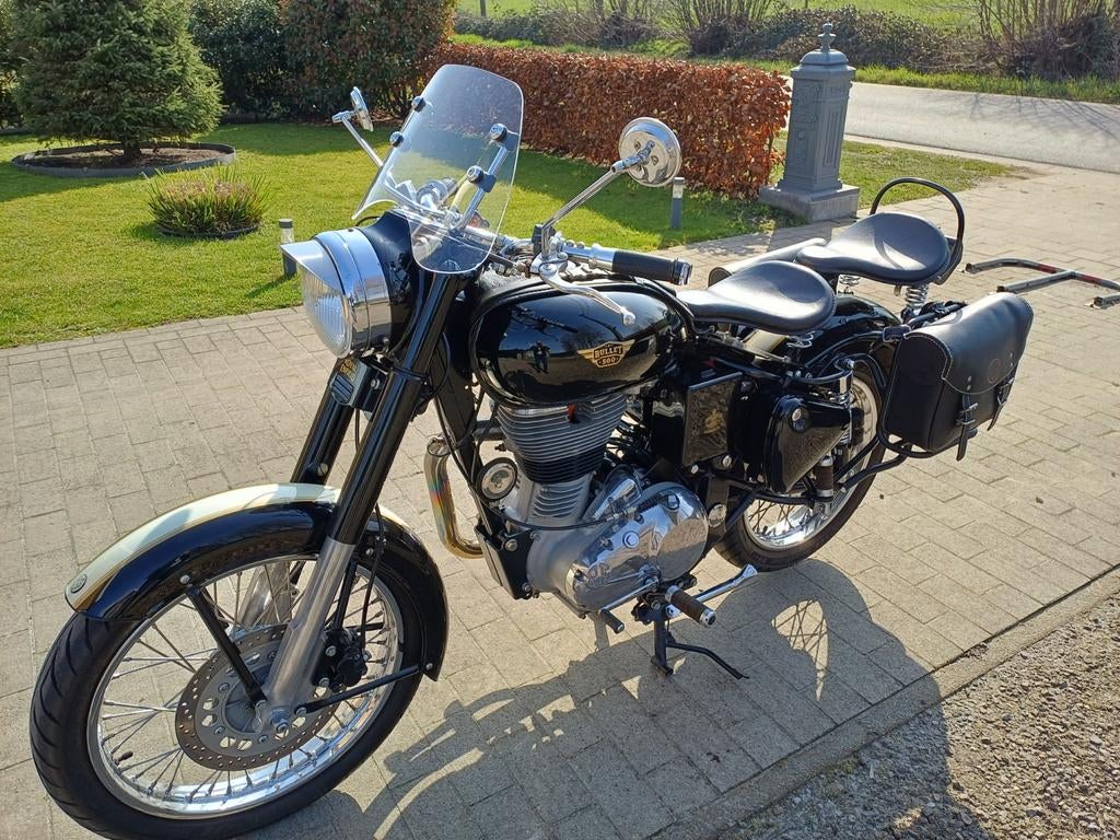 Royal Enfield 500 classic (bieden vanaf 3500€), Motoren, Particulier, Overig, Sportuitlaat, 1 cilinder