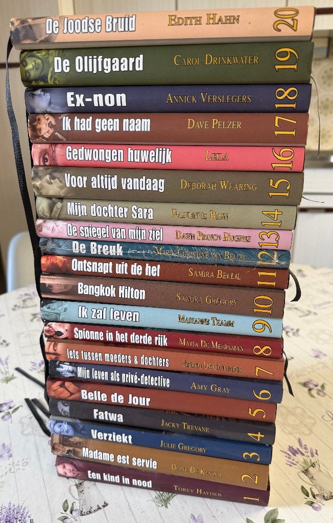 Complete 20-delige boekenreeks Het Waargebeurde Verhaal, Boeken, Ophalen, Zo goed als nieuw, Overige