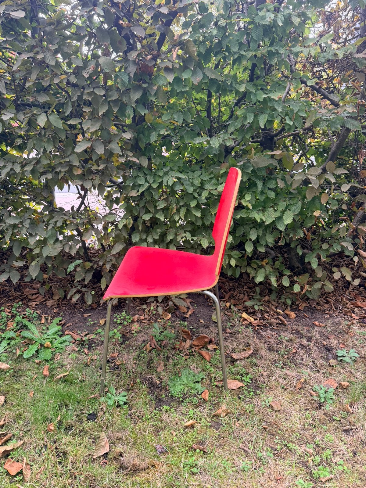 Stoelen, Ophalen, Zo goed als nieuw, Vijf, Zes of meer stoelen, Rood