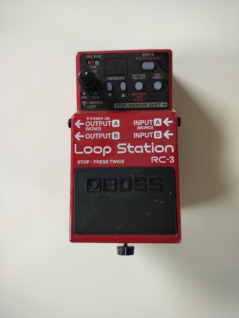Boss RC-3 Loop Station pedaal, Ophalen of Verzenden, Zo goed als nieuw