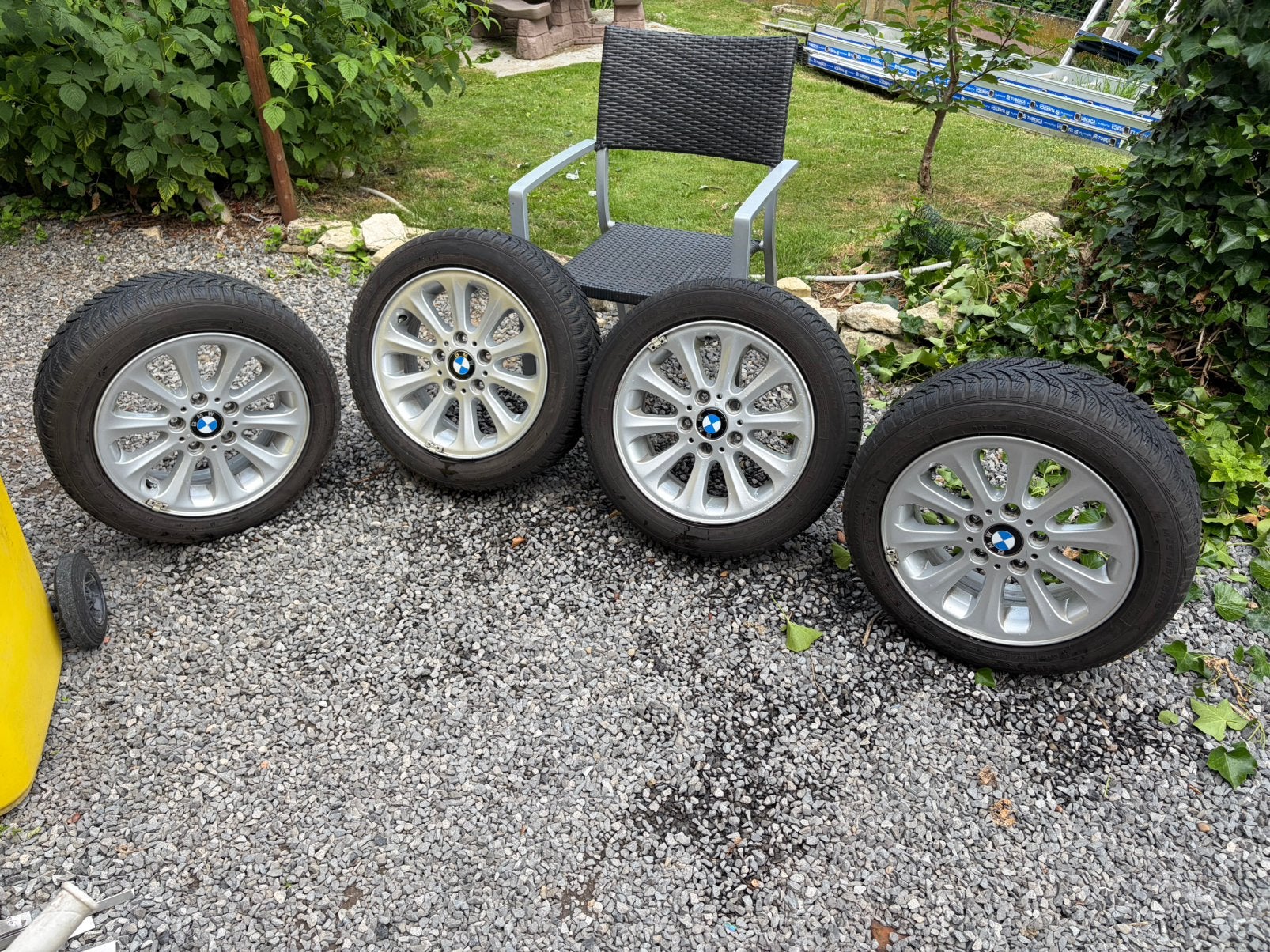 Bmw 1 serievelgen goede staat zonder borduurschade, Auto-onderdelen, Banden en Velgen, Ophalen, Gebruikt, Velg(en), 16 inch