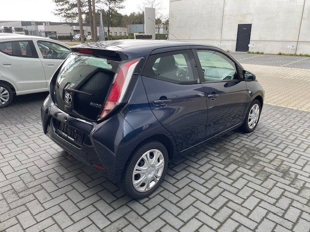Toyota Aygo 1.0I X Play Touch, Camera, Airco, 5 deuren, Auto's, Toyota, Voorwielaandrijving, Stof, Zwart, Blauw