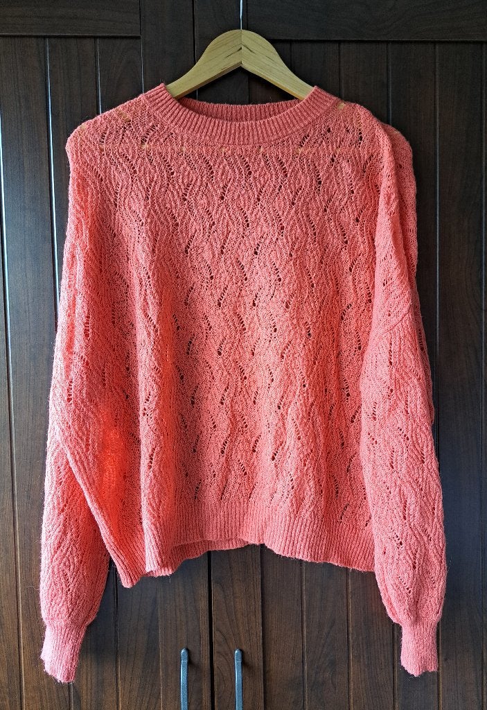 Gebreide trui van EDC Esprit in maat L, Vêtements | Femmes, Taille 42/44 (L), EDC by Esprit, Porté, Orange