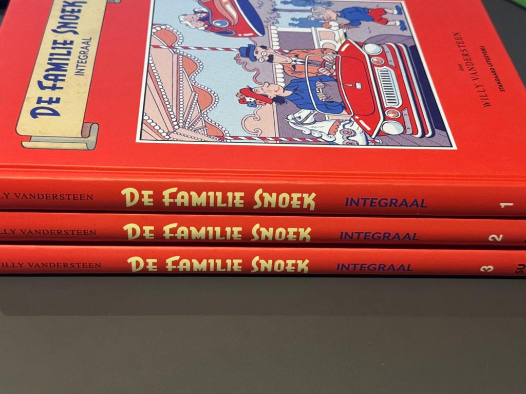 De Familie Snoek integraal 1 t/m 3 Willy Vandersteen, Meerdere stripboeken, Ophalen of Verzenden, Zo goed als nieuw