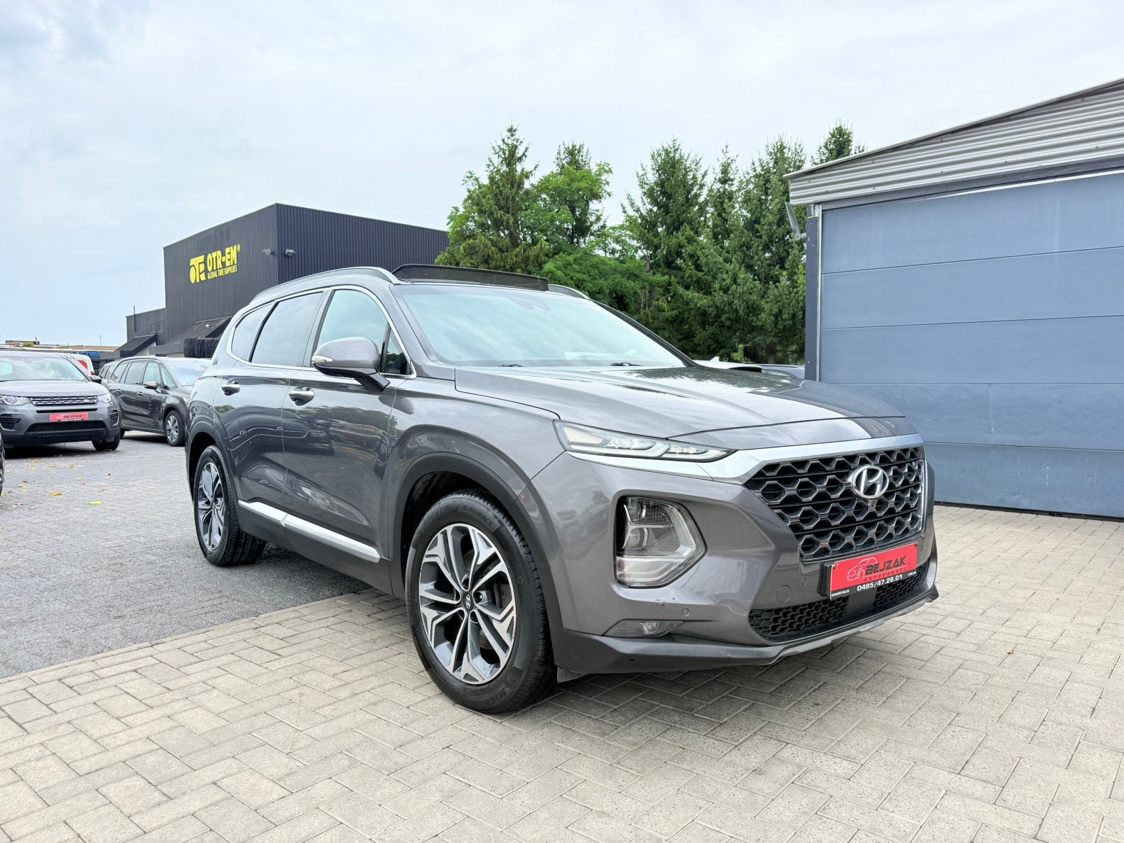 Hyundai Santa Fe 2.2Crdi Premium HTRAC 7PL 1j Garantie, Autos, Hyundai, Euro 6, Entreprise, Diesel, Automatique