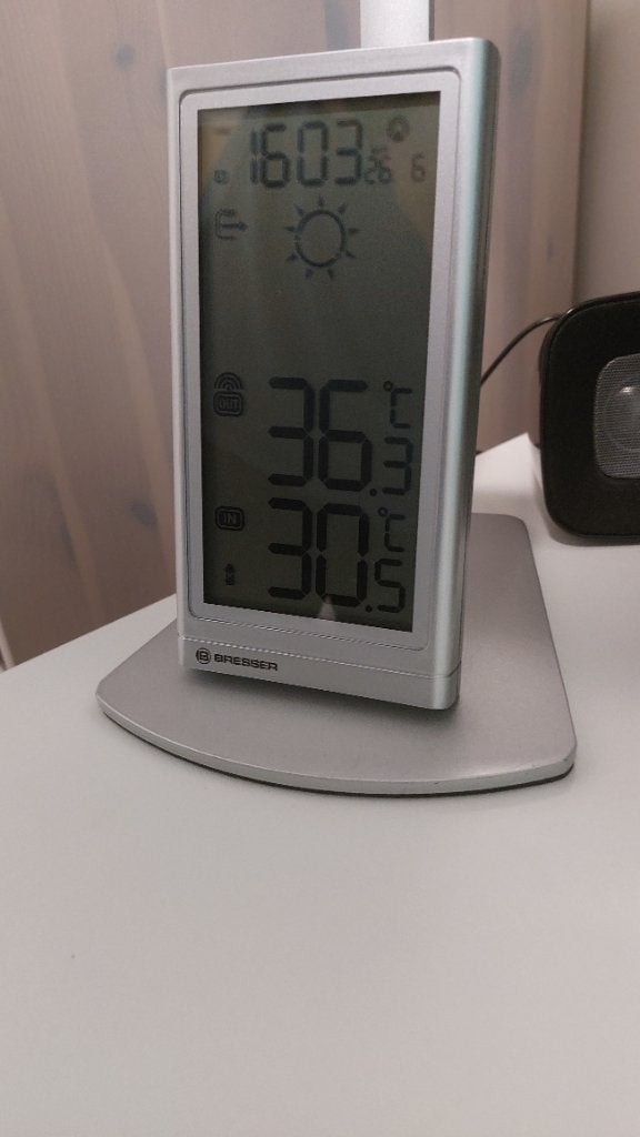 Bresser weerstation, Audio, Tv en Foto, Weerstations en Barometers, Ophalen, Zo goed als nieuw, Weerstation