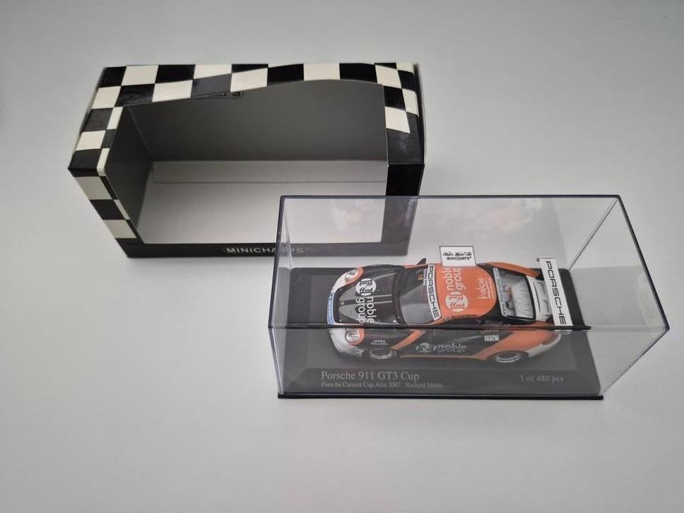 Minichamps 1/43 Porsche 911 GT3 Cup 400 076419, Ophalen of Verzenden, Zo goed als nieuw, Auto, MiniChamps