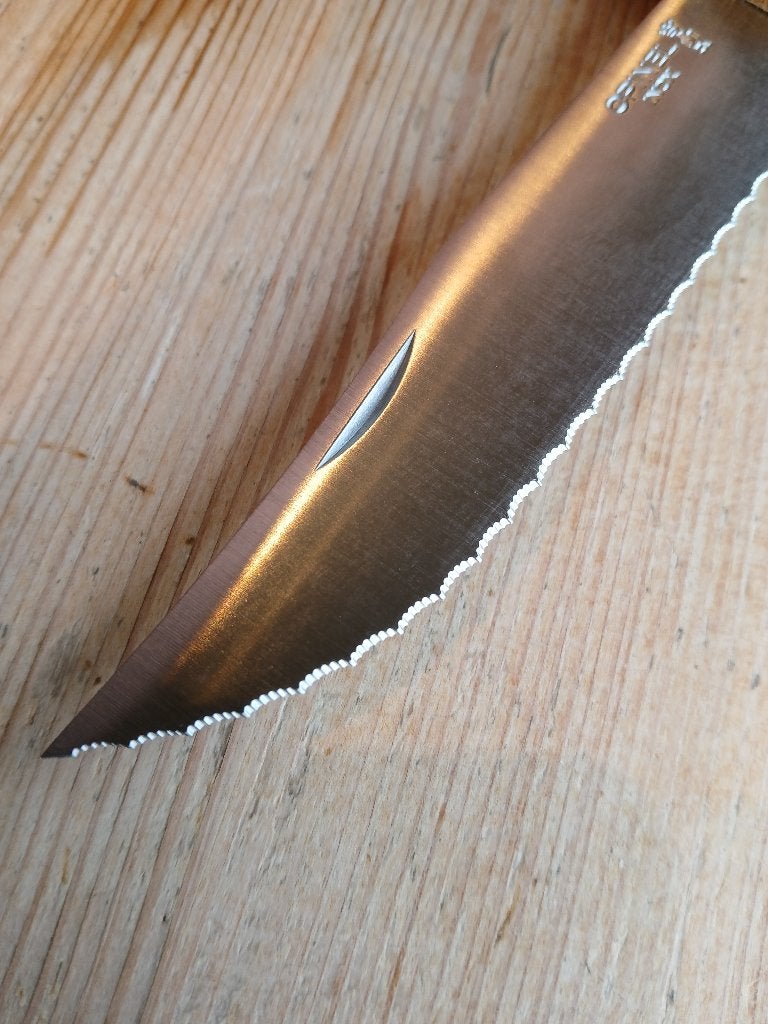 Couteau dentelé Opinel No 12, Enlèvement ou Envoi, Comme neuf