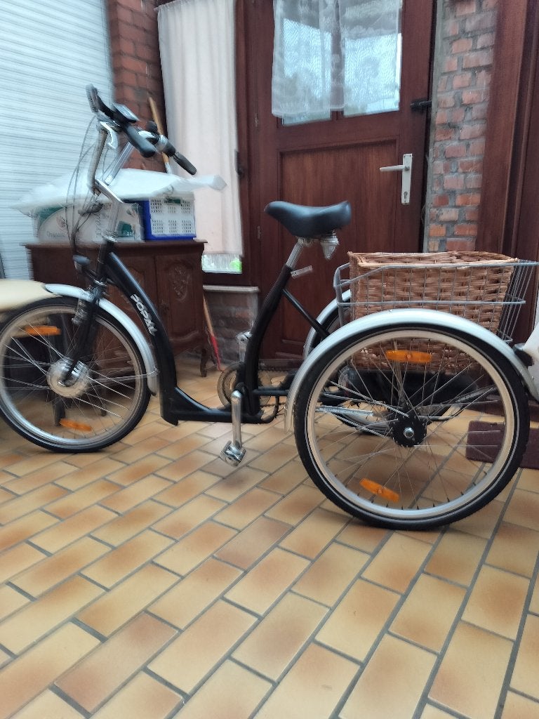 driewiel fiets elektrisch, Vélos & Vélomoteurs, Enlèvement, Utilisé, Frein à disque, Popal
