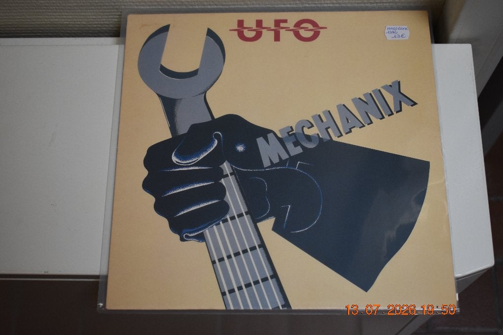 LP : Ufo - Mechanix (Hard Rock), LP, Gebruikt, Ophalen of Verzenden, Beschermende buitenhoes