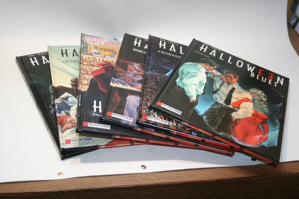 LOT DE 6 BD HALLOWEEN BLUES TOME 1 à 6  ( manque le 7) E.O. , Enlèvement ou Envoi, Utilisé