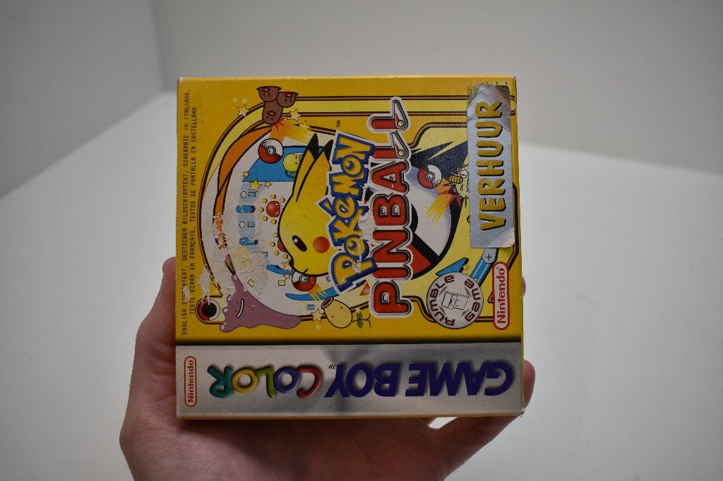 Pokemon Pinball Volledig Compleet in doos! NINTENDO Game Boy, Games en Spelcomputers, Ophalen of Verzenden, Gebruikt