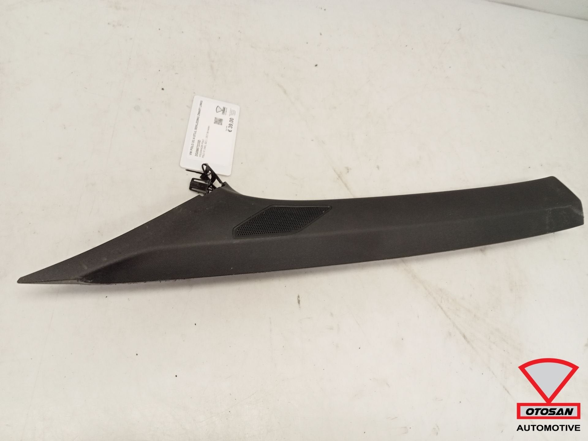 Garniture de montant A noire pour VW Polo 2G, ciel de toit g, Volkswagen, Volkswagen AG, Vw@volkswagen.de, Utilisé