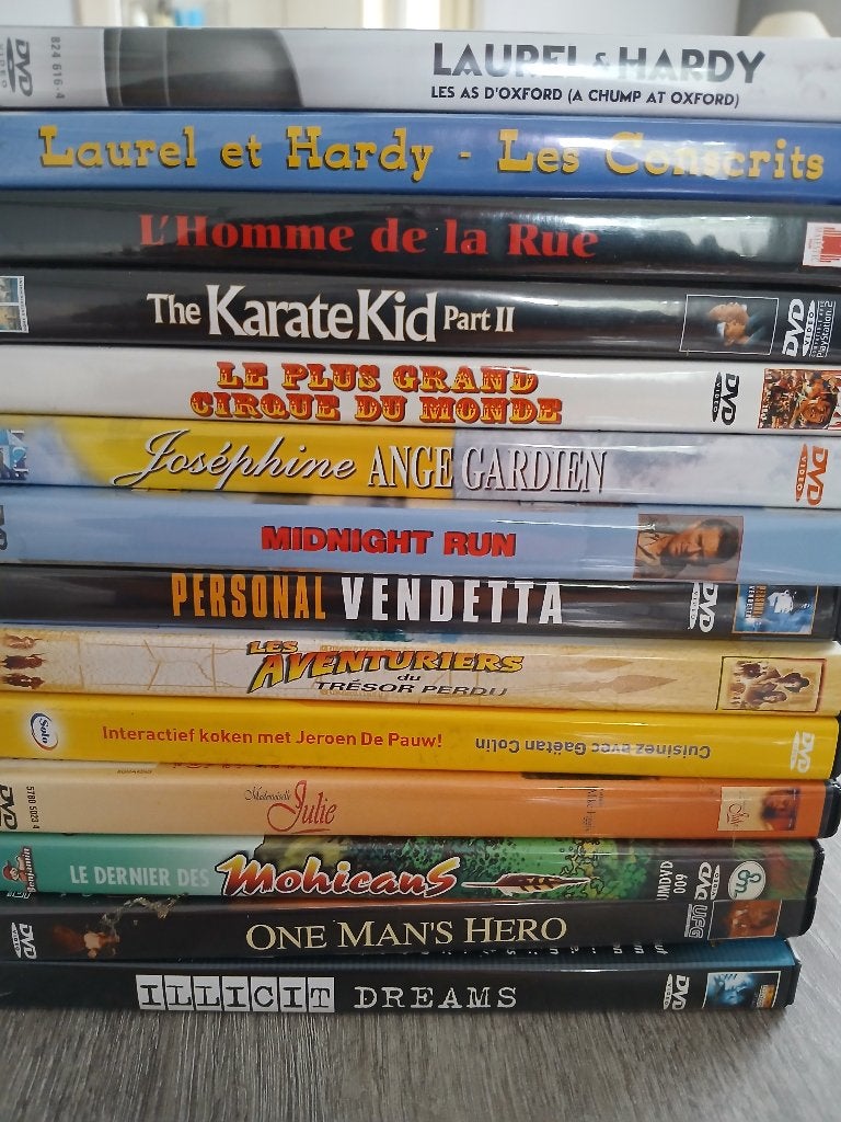 57 dvd, CD & DVD, Enlèvement ou Envoi, Tous les âges, Français, Comme neuf
