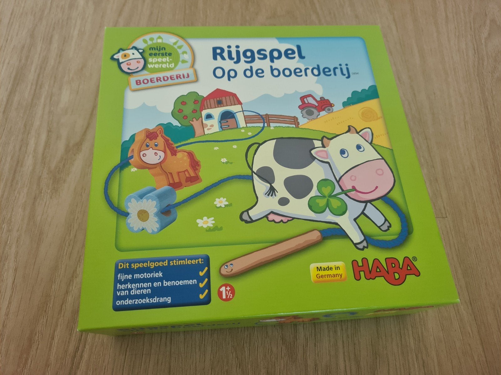 Rijgspel Haba: op de boerderij, Kinderen en Baby's, Ophalen