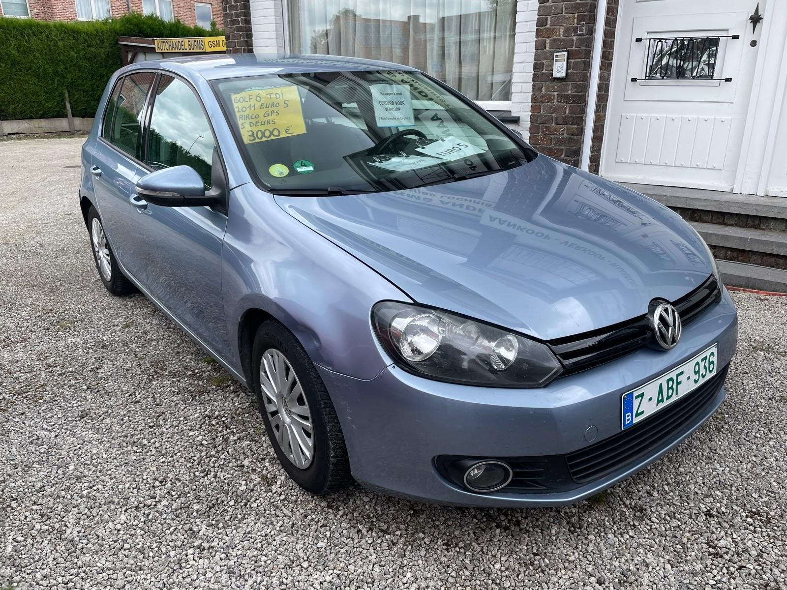 VW Golf 6 1.6tdi BlueMotion 99g 5vit EU5 5d 1Eig+OHB, Voorwielaandrijving, Euro 5, Stof, 4 cilinders