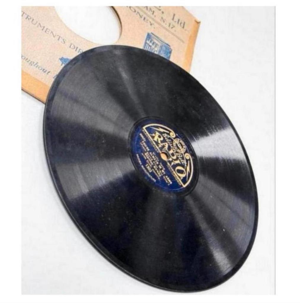 Zeldzaam 1929-30 Vinyl Single 8” inch Edison Bell Radio 1303, Ophalen of Verzenden, Zo goed als nieuw, Overige formaten