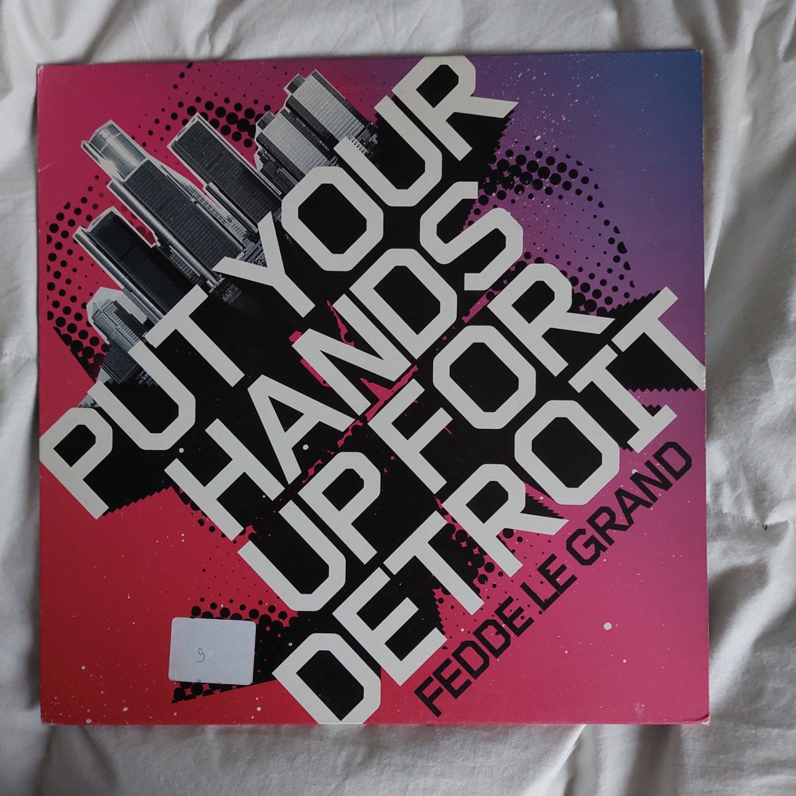 Maxi Single Levez les mains pour Detroit Fedde Le Grand, Enlèvement ou Envoi, Comme neuf, Single