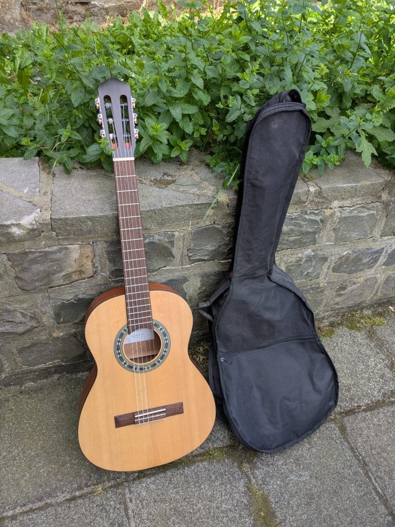 La Mancha Romero Granito 3/4 klassieke gitaar, Ophalen, Zo goed als nieuw, Klassieke of Spaanse gitaar