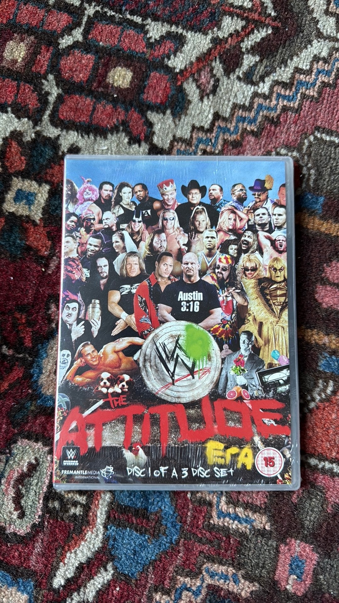 WWE ATTITUDE ERA - DISC 1 OF 3, Engels, Vechtsport, Ophalen of Verzenden, Nieuw in verpakking