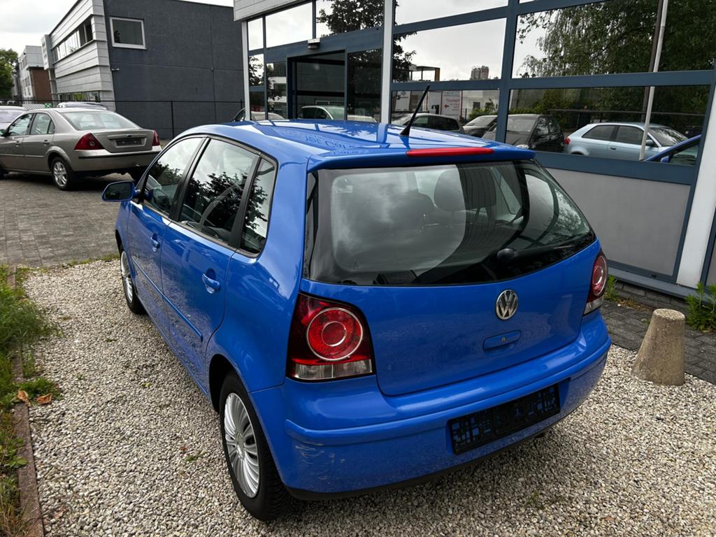 Vw polo benzine keuring verkoop garantie, 4 deurs, Stof, 50 kW, Zwart