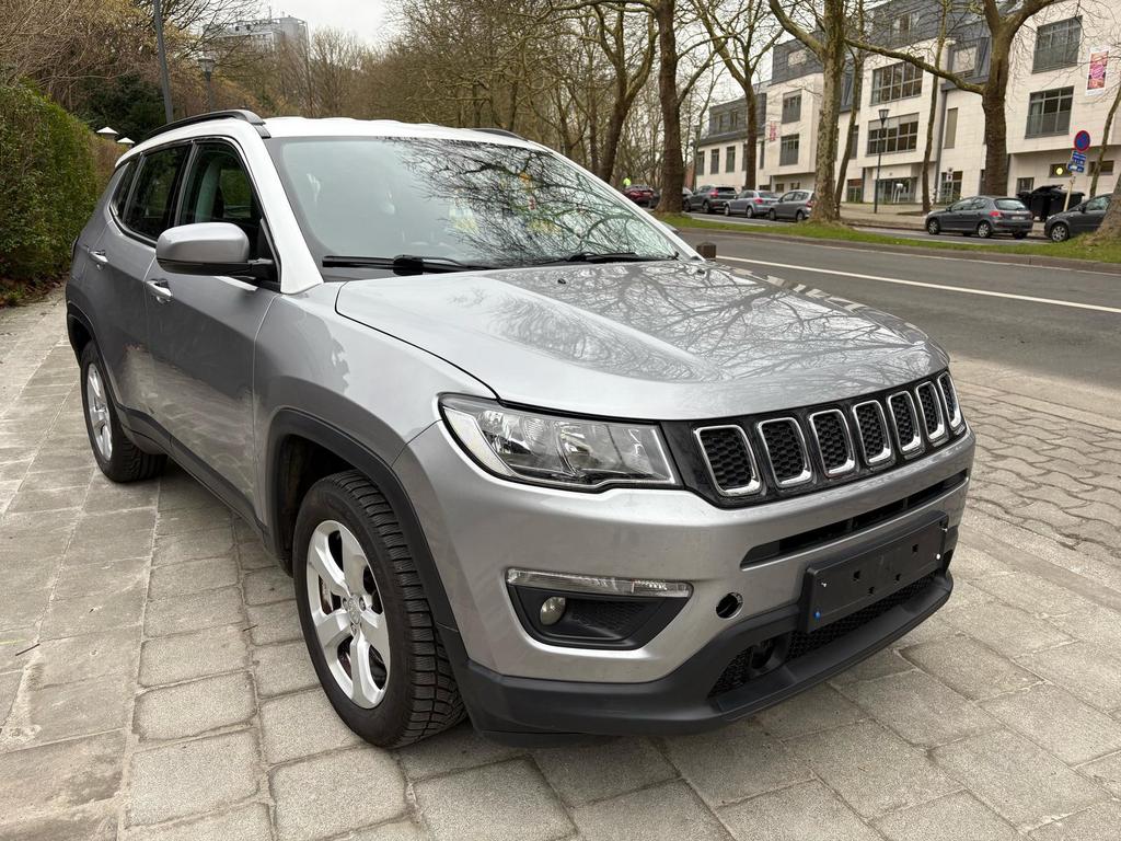 Jeep Compass 1.6 Diesel Limited, Argent ou Gris, Euro 6, Entreprise, Boîte manuelle