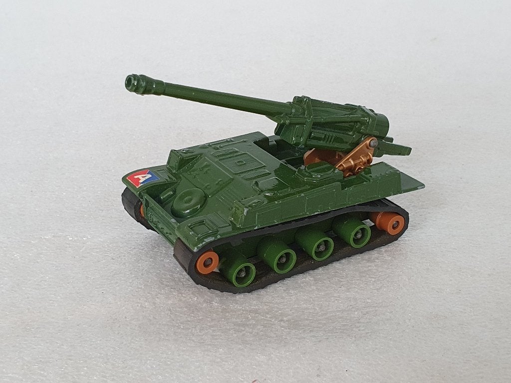 Matchbox - Battle Kings: 155 mm S.P. Howitzer (K-107) (2), Ophalen of Verzenden, Gebruikt, Overige typen