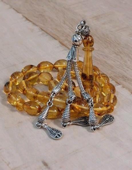 Tesbih uit natuurlijke amber, Ophalen of Verzenden
