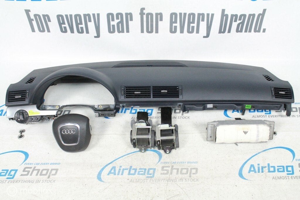 Airbag kit - Tableau de bord bleu Audi A4 B7 (2005-2008), Enlèvement ou Envoi, Utilisé