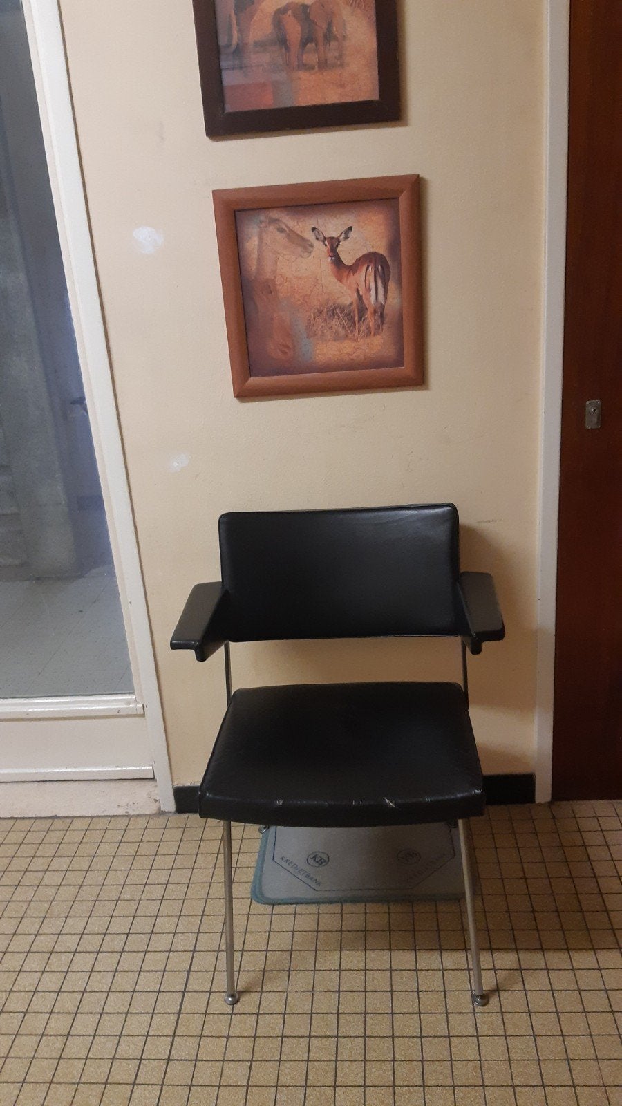 Vintage zware stoelzetel, Huis en Inrichting, Ophalen
