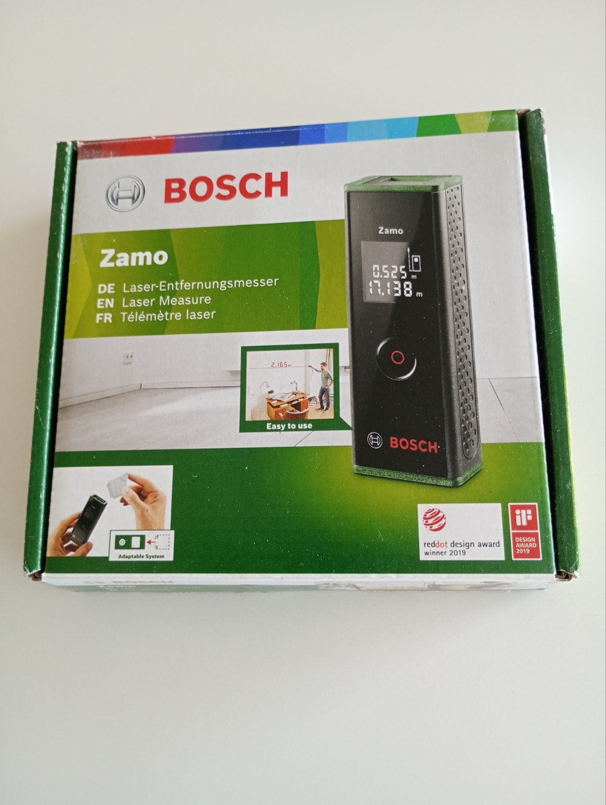 BOSCH LASER METER ZAMO, Doe-het-zelf en Bouw, Meetapparatuur, Ophalen, Nieuw