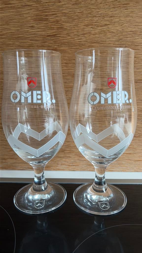 Glas om voet “Omer”, Verzamelen, Glas en Drinkglazen, Ophalen, Nieuw