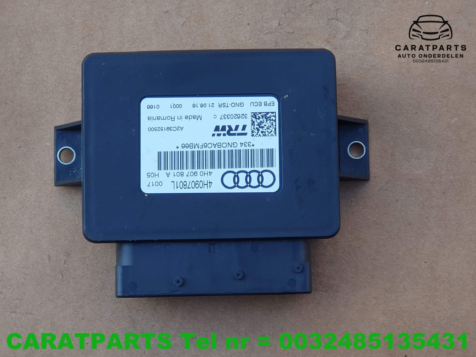 4H0907801L 4H0907801A a7 module handrem a6 s7 s6 rs6 a8 s8, Gebruikt, AUDI AG, Auto-Union-Strasse 1
85045  Ingolstadt, DE, Audi