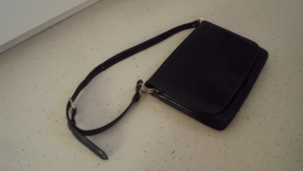 Sac à main en cuir ABL Air Force 1988 vintage, Collections, Objets militaires | Général, Armée de l'air, Enlèvement ou Envoi