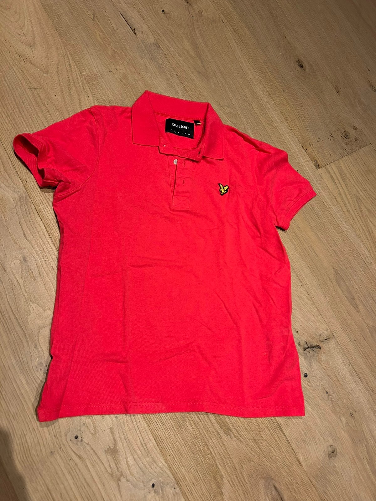 Lyle & Scott roze polo heren – maat S, Ophalen of Verzenden, Zo goed als nieuw, Maat 46 (S) of kleiner, Roze