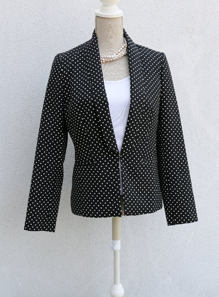 Joli blazer à pois Caroll T40, Taille 38/40 (M), Enlèvement ou Envoi, Comme neuf, CAROLL