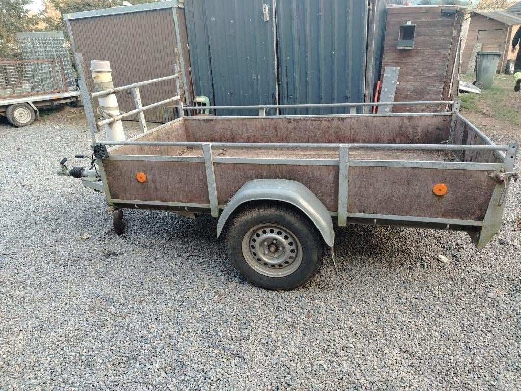 Aanhangwagen, Ophalen, Gebruikt