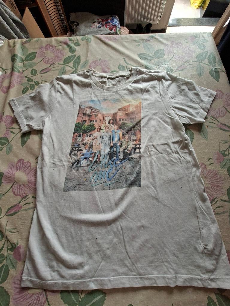 Wit t-shirt like me 12 /14 jaar., Ophalen, Gebruikt, Shirt of Longsleeve, JBC.